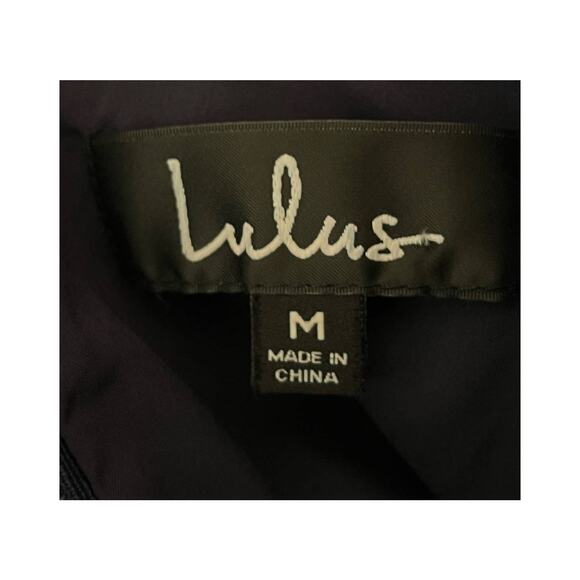 Lulu's Dress A-list babe strapless body-con minidress blue Medium M - Picture 5 of 5